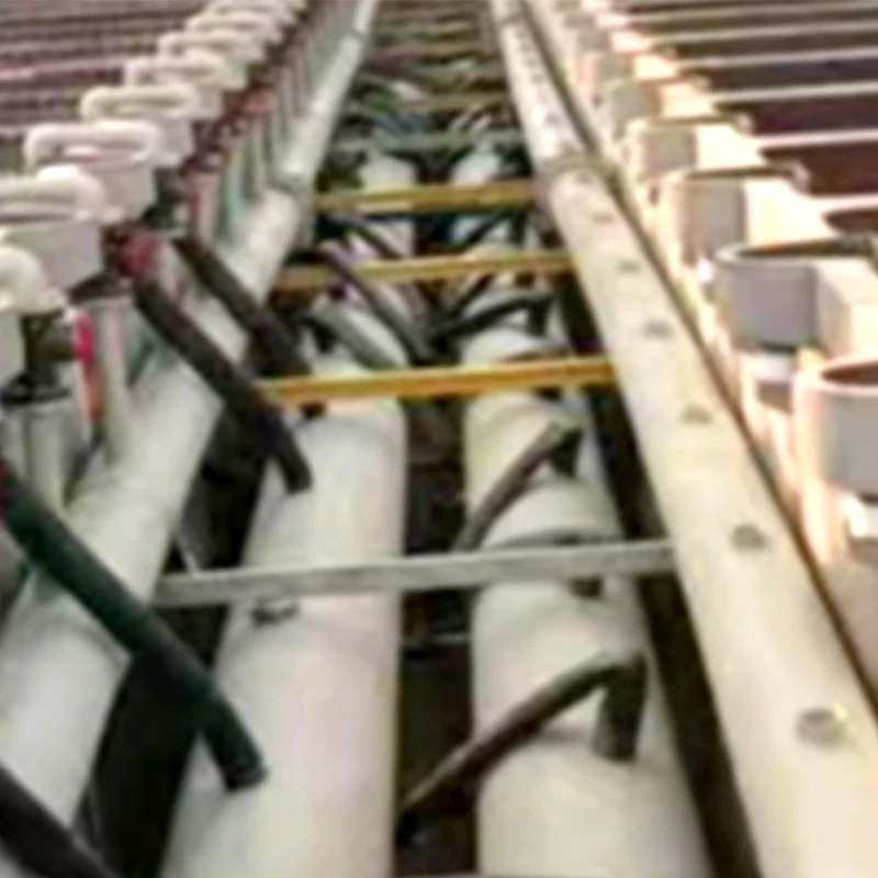 Piping system installation in extraction plant