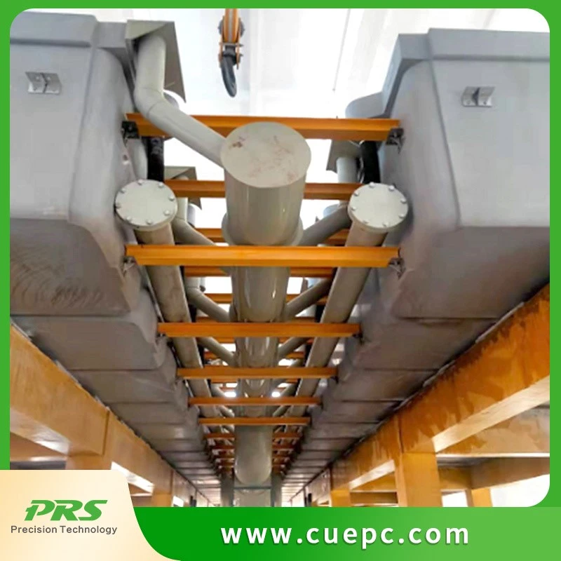 سیستم لوله کشی برای کارخانه استخراج حلال مس